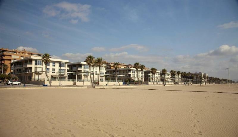 Beach Valencia Luxury A40-35 Apartment With Terrace And Sea Views Exterior foto